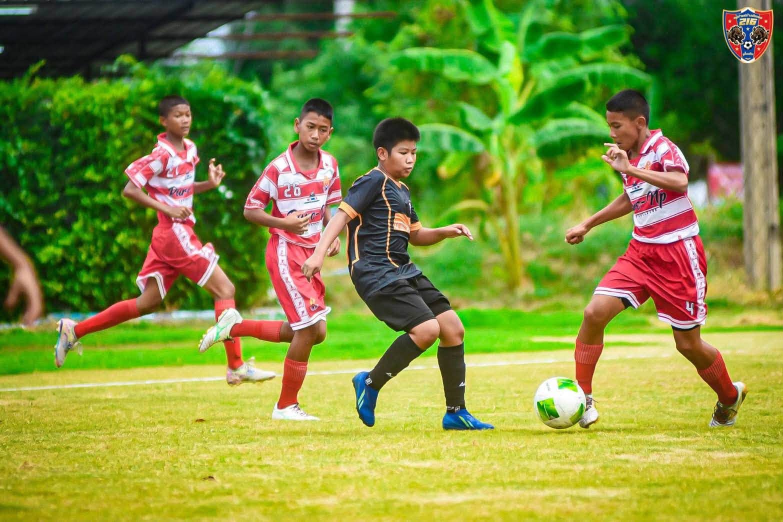 รางวัลรองชนะเลิศ อันดับ 1 ในการแข่งขันฟุตบอล  MORE THAN TALENT CUP by 216